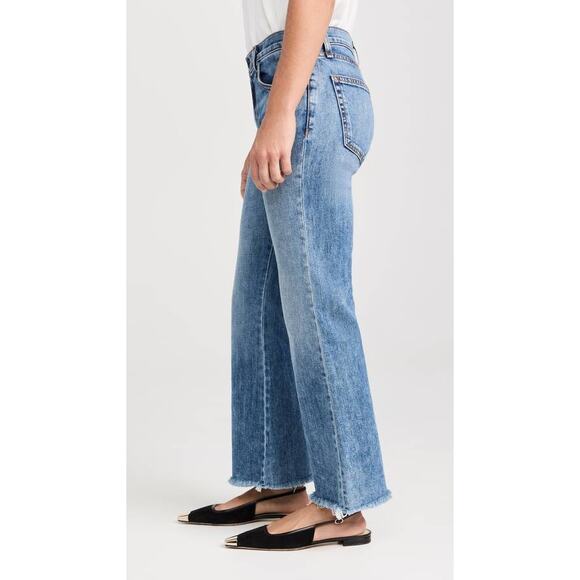 ASKK NY Petite Geek Flared Leg Jeans in Tracker 26 - Picture 3 of 4